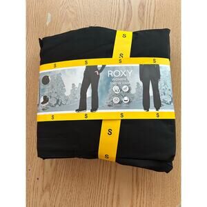New Women’s Roxy Snow ❄️ Pants Water 💧 Wind 💨 Resistant Black size Small